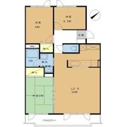 ウエストヒルズ参番館の間取り画像