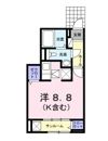 アライブ 国立の間取り画像