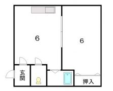 コーポK&Yの間取り画像