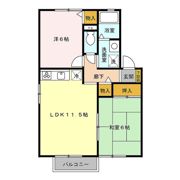 グリーンヒルの間取り画像