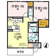 ソシア Bの間取り画像