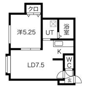 エミール平岡の間取り画像