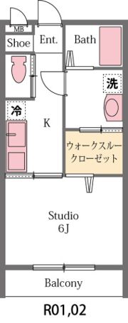 グローレジッドの間取り画像