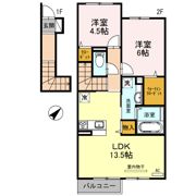 セジュール623 Ⅱの間取り画像