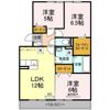 クレール アソウの間取り画像