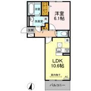 D-room相生町の間取り画像