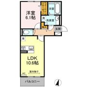 D-room相生町の間取り画像
