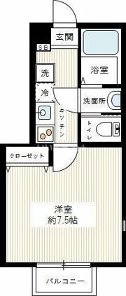 コンフォールMザ・ファーストの間取り画像