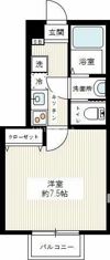 コンフォールMザ・ファーストの間取り画像