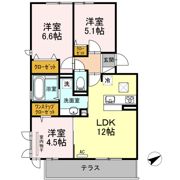 セリシール A棟の間取り画像