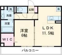 コンフィアンスの間取り画像