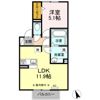ソーテル南新町の間取り画像