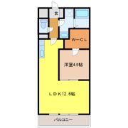 Flor・Peraの間取り画像