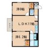 プレジールの間取り画像