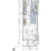 エステムプラザ品川西小山の間取り画像