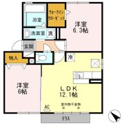 春夏秋冬 秋の間取り画像