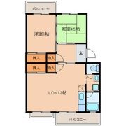 コーポ江原島の間取り画像