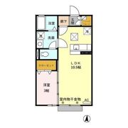 COMODO楠Ⅲの間取り画像