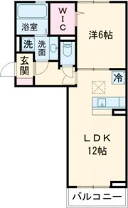 コンフィアンスの間取り画像