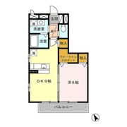 ディアコート(北坂戸)の間取り画像