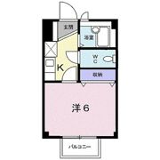 ラフォーレ西之庄の間取り画像