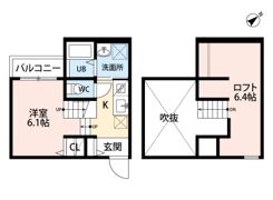 BlueLabelブルーレーベル春日の間取り画像