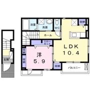 カーサ落合の間取り画像