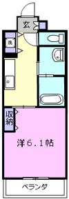 East Court Sakurabashiの間取り画像