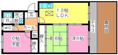 プラム惣利の間取り画像