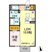 D-room伝馬町の間取り画像