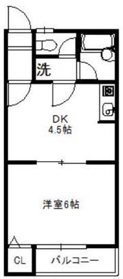 サンライフ三筑の間取り画像