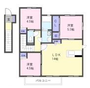 秋桜タウンDの間取り画像