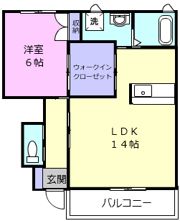 秋桜タウンEの間取り画像