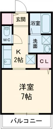 ガノスA・B・Cの間取り画像