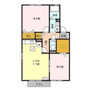 アンシャンテ Aの間取り画像