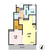 フェンテ前野の間取り画像