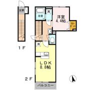 グリーンコートの間取り画像