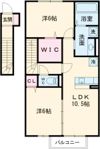コスモ木屋瀬 A棟の間取り画像