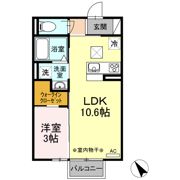 ブルー ローズの間取り画像