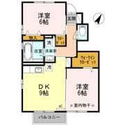 エクセル平山壱・弐番館の間取り画像