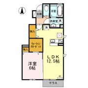 シテラデューズ Aの間取り画像