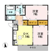 フィオーレ六月の間取り画像
