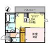 メゾン茶々の間取り画像