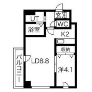 シャローム南11条の間取り画像