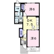 ヴィクトリーⅣの間取り画像