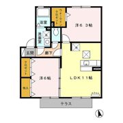 パルティーレ Aの間取り画像