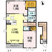 ルピナ K・Tの間取り画像