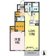 リラ・クレールの間取り画像