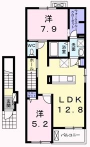 ルミエールⅡの間取り画像