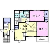 フォンティーヌⅢの間取り画像